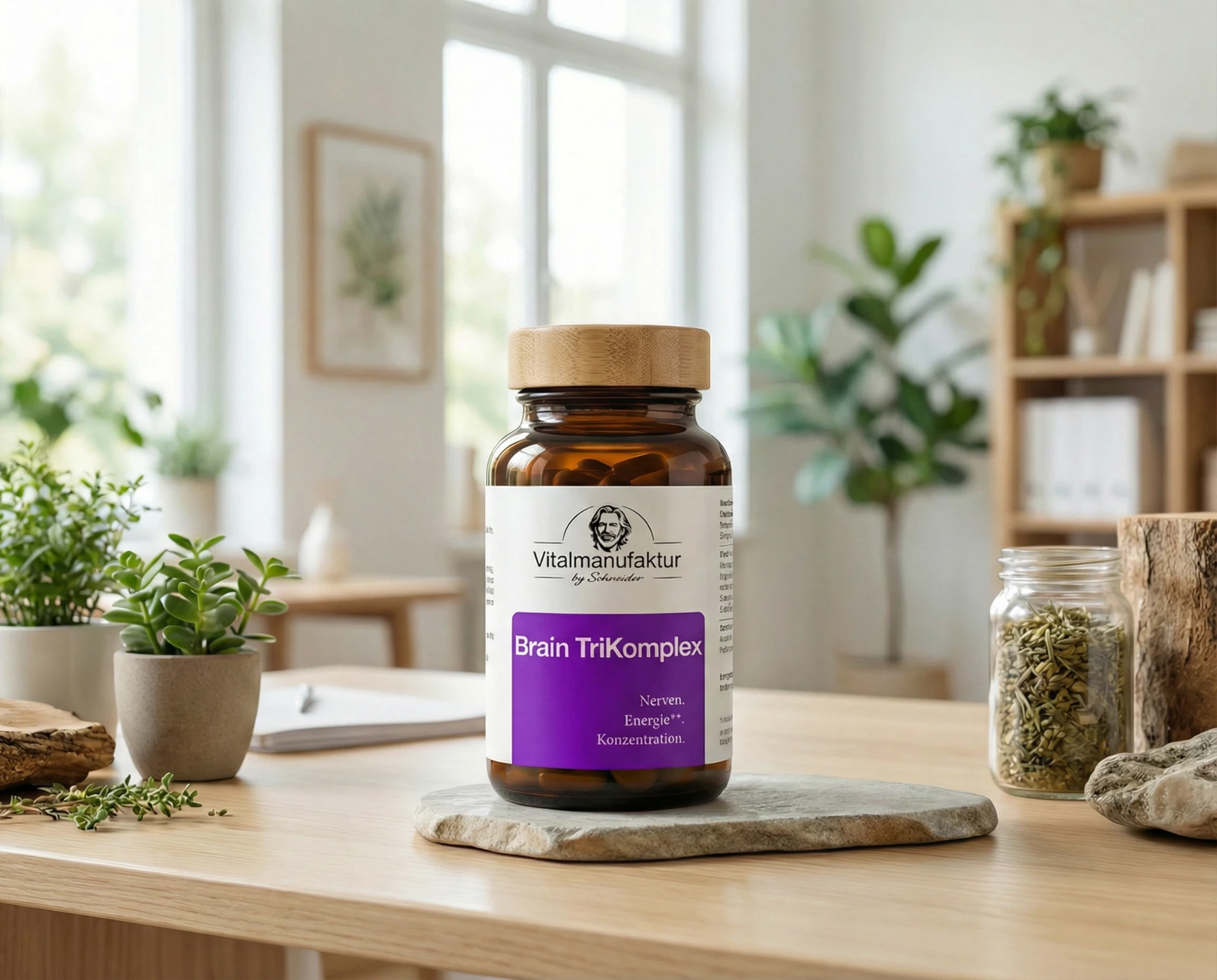 Brain TriKomplex - Mikronährstoffe für Gehirn, Fokus & mentale Klarheit